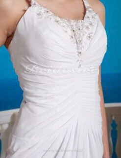 Schede/Kolom Chiffon Vloer Lengte Spaghetti Bandjes Trouwjurk -FloraSelf winkel 01784f13778ee34302beb99b25a722b7.image .380x499