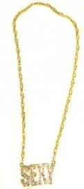 Halsketting Goud "sexy"