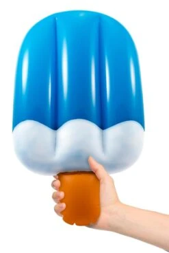Opblaas Popsicle Blauw 50cm
