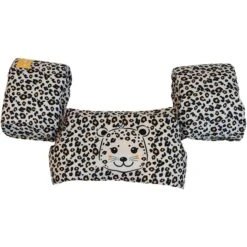 Swim Essentials Zwemvest Puddle Leopard Beige (2-6 Jaar)