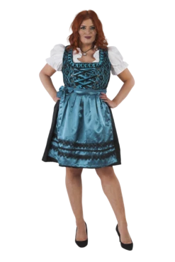 Dirndl Angelique Antiek Blauw -FloraSelf winkel H 2524 48 2