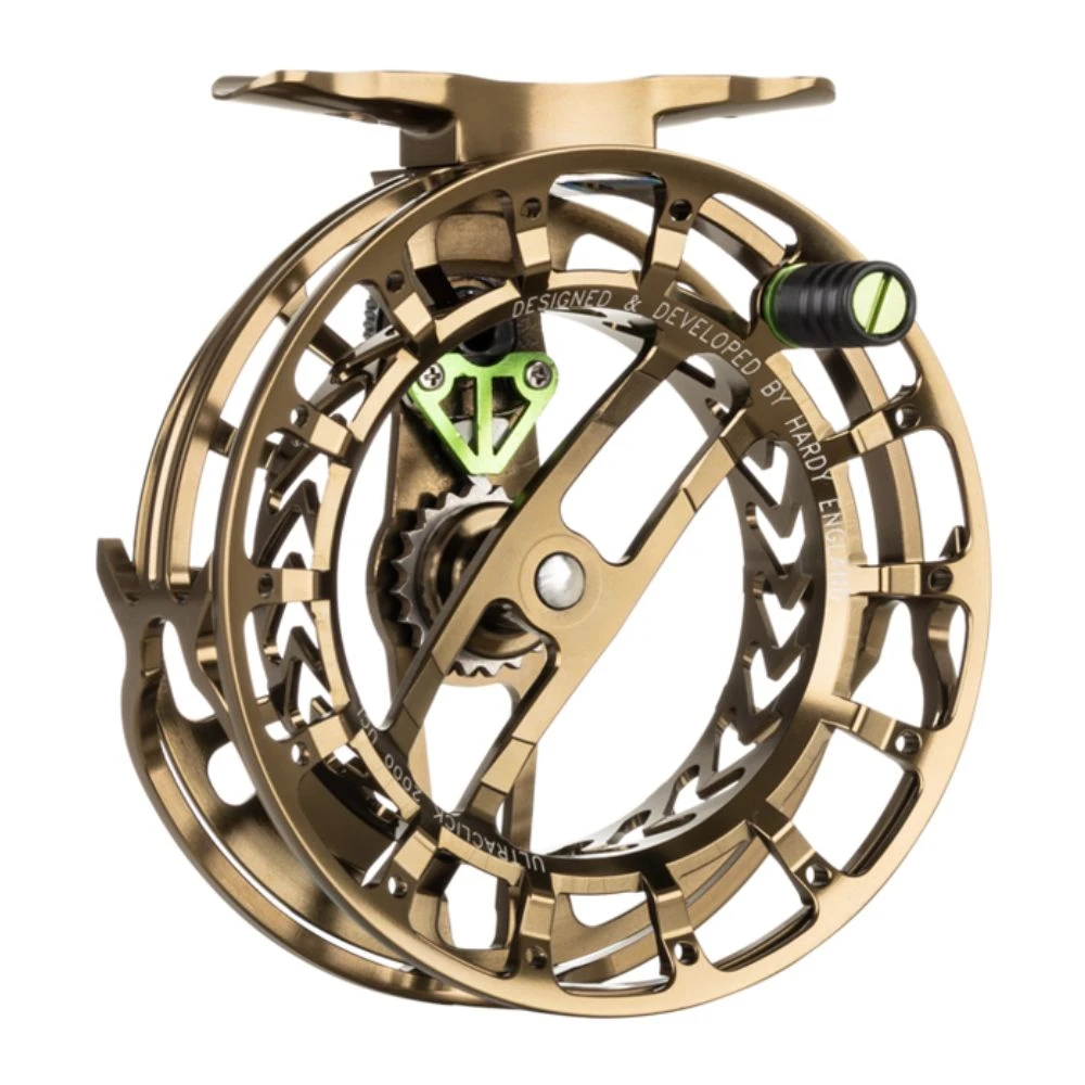 HARDY Fly Fishing Reel Ultraclick UCL Olive Bronze 4000 2 HARDY Fly Fishing Reel Ultraclick UCL Olive Bronze 4000 - Afbeelding 2