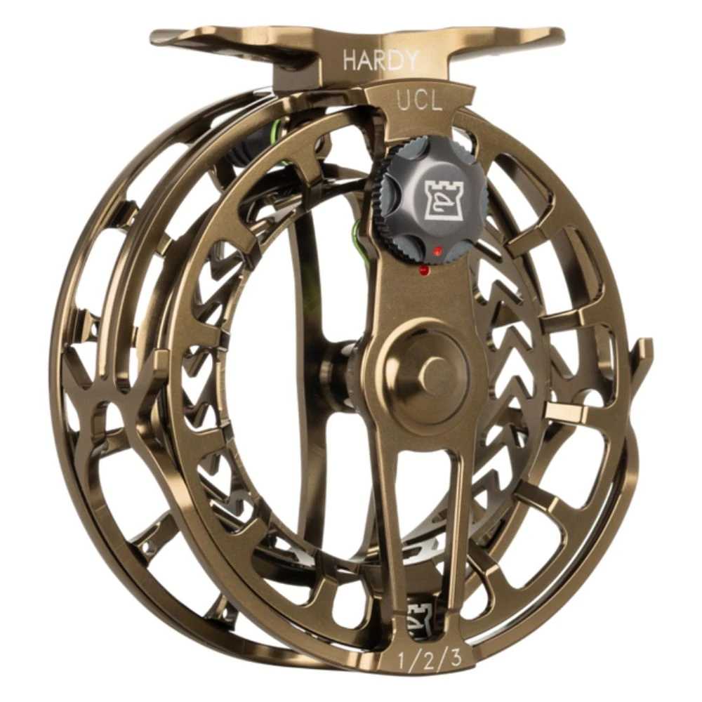 HARDY Fly Fishing Reel Ultraclick UCL Olive Bronze 4000 5 HARDY Fly Fishing Reel Ultraclick UCL Olive Bronze 4000 - Afbeelding 5