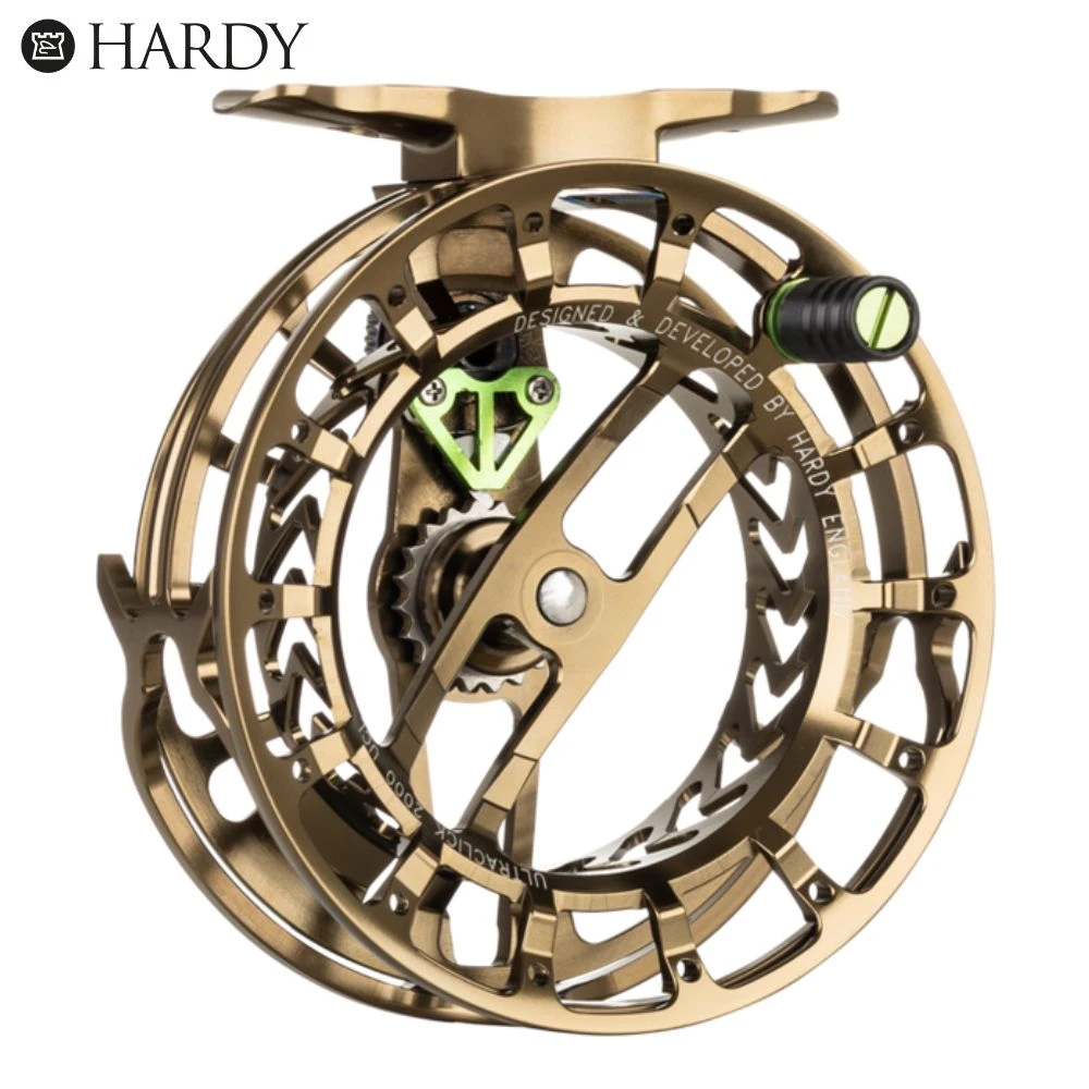HARDY Fly Fishing Reel Ultraclick UCL Olive Bronze 4000 1 HARDY Fly Fishing Reel Ultraclick UCL Olive Bronze 4000