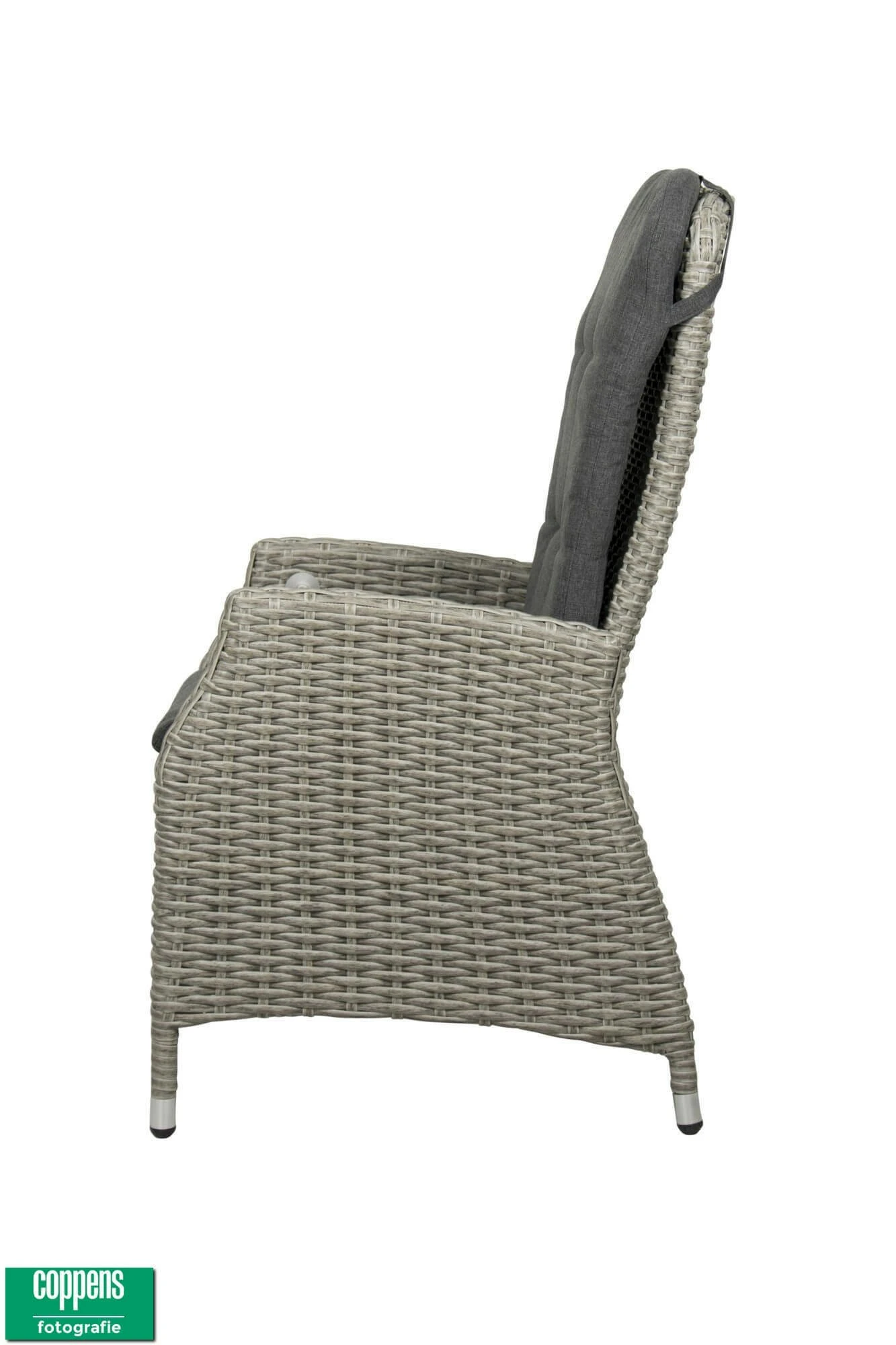 Qopps Memphis Verstelbare Dining Tuinstoel Cloudy Grey 4 Qopps Memphis Verstelbare Dining Tuinstoel Cloudy Grey - Afbeelding 4