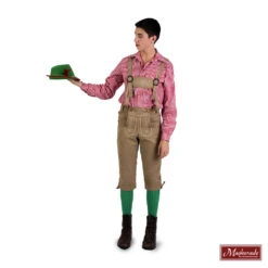 Crèmekleurige Lederhose