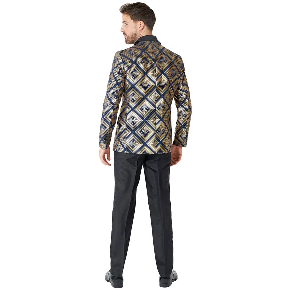 Herenkostuum Suitmeister Art Deco Deep Navy 3 Herenkostuum Suitmeister Art Deco Deep Navy - Afbeelding 3