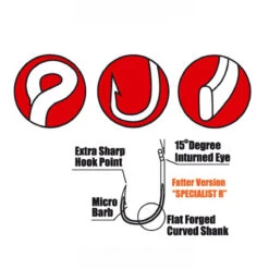 Gamakatsu G Carp PTFE Sprecialist R -FloraSelf winkel f8cf95b183964e31920e61125c978202