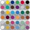 Grimas Water Make-up Pure Palet 36 Kleuren