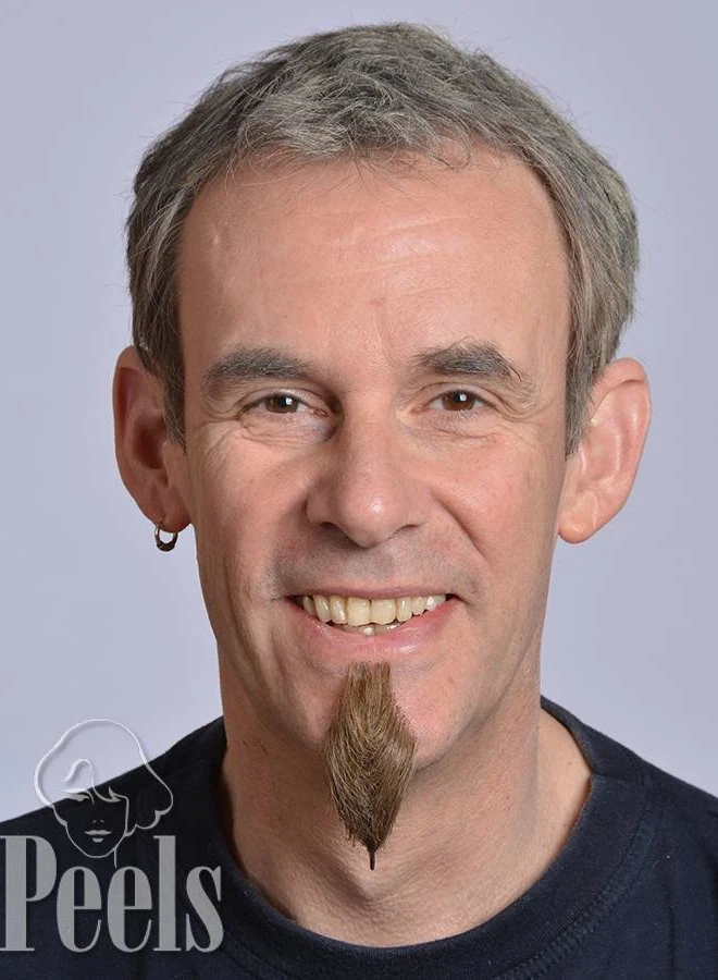 Handgeknoopte 'geiten' Sik Van Echt Haar, Type 9231 2 Handgeknoopte 'geiten' Sik Van Echt Haar, Type 9231 - Afbeelding 2