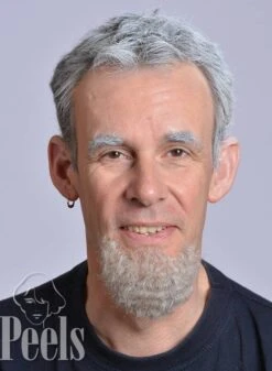 Handgeknoopte Korte Kinbaard Van Echt Haar, Type 9232 -FloraSelf winkel kryolan handgeknoopte korte kinbaard van echt haar 4