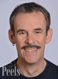 Handgeknoopte Snor Van Echt Haar, Smal Dun, Type 9213