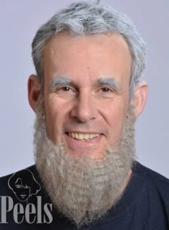 Handgeknoopte Volle Baard Van Echt Haar, Kort, Type 9236 -FloraSelf winkel kryolan handgeknoopte volle baard van echt haar ko 3