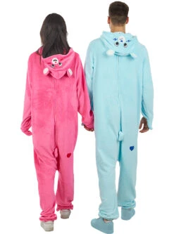 Lachbeertje Kostuum Voor Volwassenen - Troetelbeertjes (Care Bears) -FloraSelf winkel lachbeertje kostuum voor volwassenen troetelbeertjes care bears 3