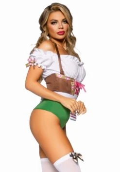 LEG AVENUE Vrolijke Mini Bayern Hoed Met Edelweiss, Groen -FloraSelf winkel leg 2022 87112 101 5 5