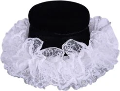 Luxe Zwarte Pieten Kraag Pinto