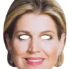 Masker Koningin Máxima (karton)