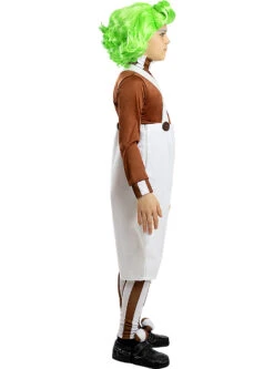 Oompa Loompa Kostuum Voor Kinderen - Sjakie En De Chocoladefabriek -FloraSelf winkel oompa loompa kostuum voor kinderen sjakie en de chocoladefabriek 3