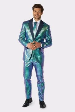 Opposuits Fancy Fish Aquaman Mermaid Opposuit Kostuum