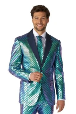 Opposuits Fancy Fish Aquaman Mermaid Opposuit Kostuum -FloraSelf winkel osui 0135 7 12