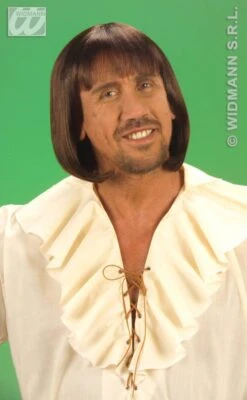 Pruik Middeleeuwse Man -FloraSelf winkel pruik middeleeuwse man 3