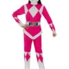 Roze Power Ranger-kostuum Voor Kinderen