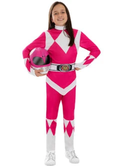 Roze Power Ranger-kostuum Voor Kinderen -FloraSelf winkel roze power ranger kostuum voor kinderen 4