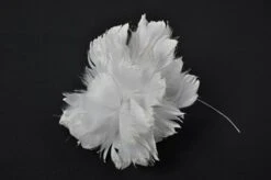 Bloem Glitter Wit Met Ijzerdraad