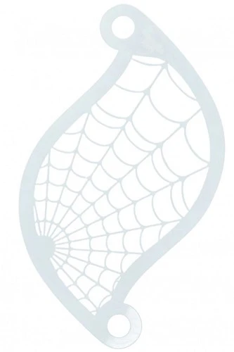 Schminksjabloon Superstar Spinnenweb - 77011 1 Schminksjabloon Superstar Spinnenweb - 77011
