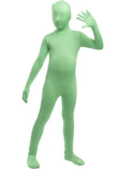 Second Skin Kostuum In Groen Voor Kinderen