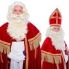 Sinterklaas Baardstel P Kanekalon Met Krul Snor