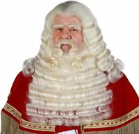 Baardstel Sinterklaas Professioneel (yak) 8 Baardstel Sinterklaas Professioneel (yak) - Afbeelding 8